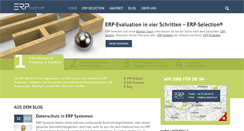 Desktop Screenshot of erp-selection.ch